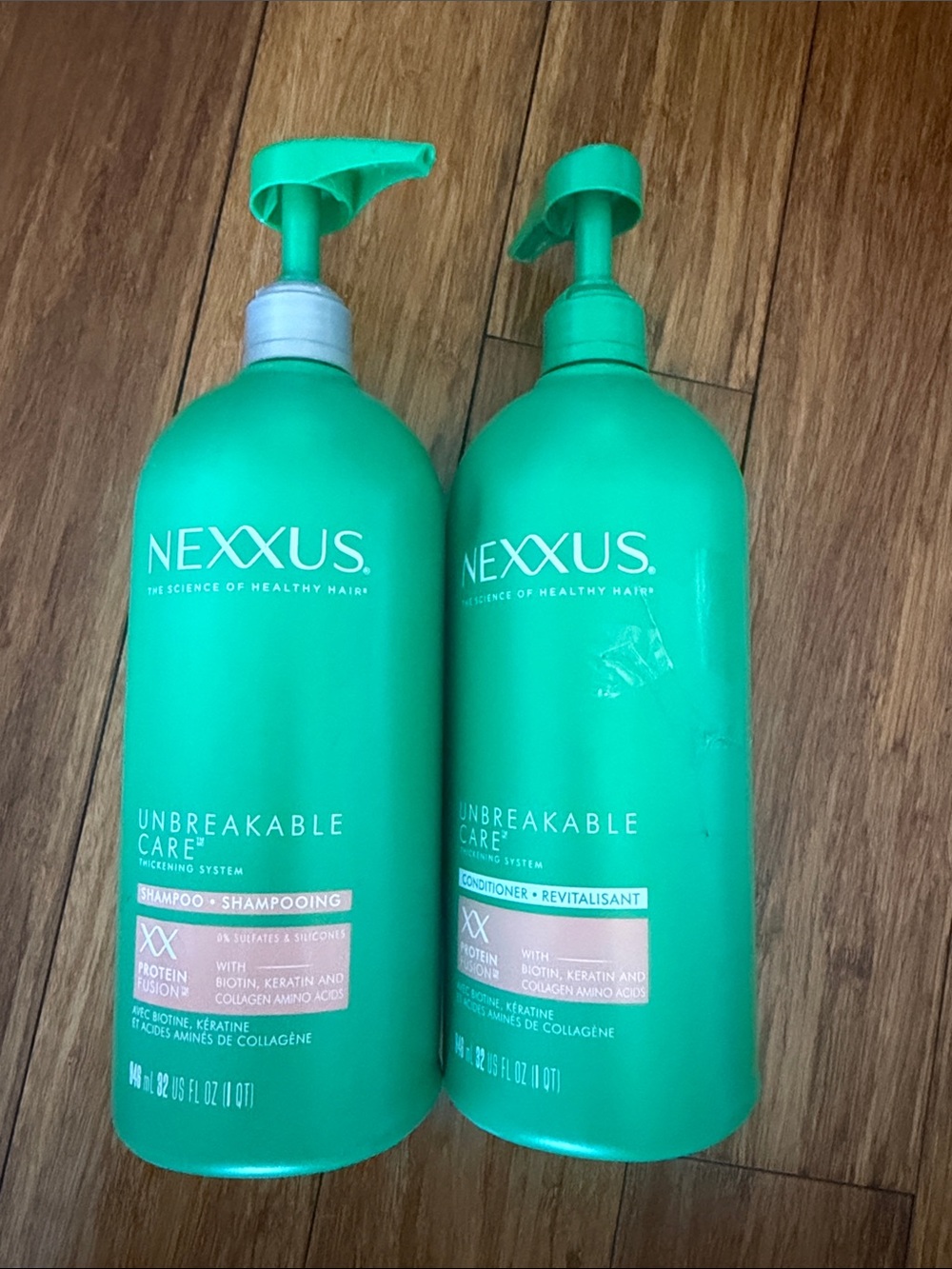 Nexxus Unbreakable Care Shampoo & Conditioner Set - Green